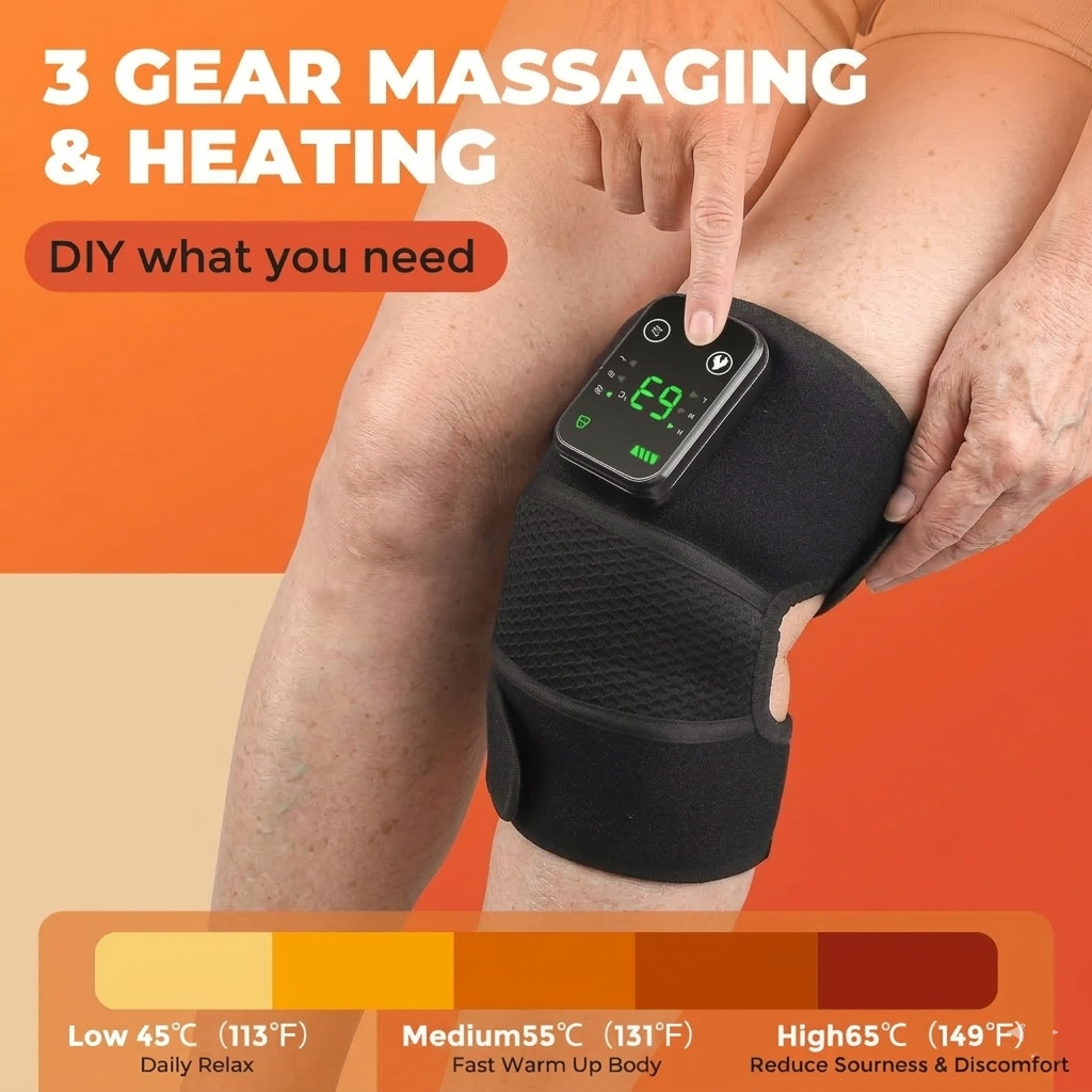 Relievio Smart Heating Joint Massager 3-in-1